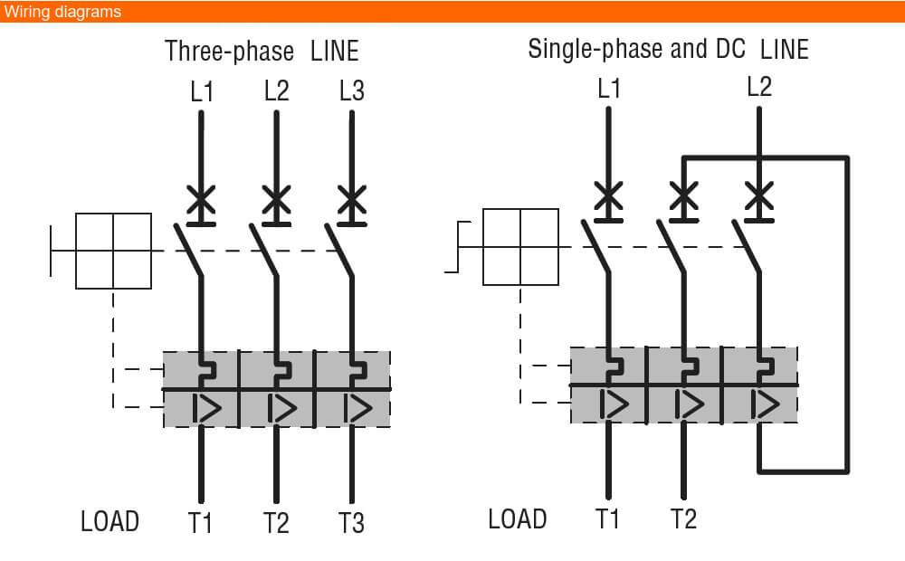ដ្យាក្រាមតភ្ជាប់ Diagram  Lovato SM1P1800 ( MPCB )