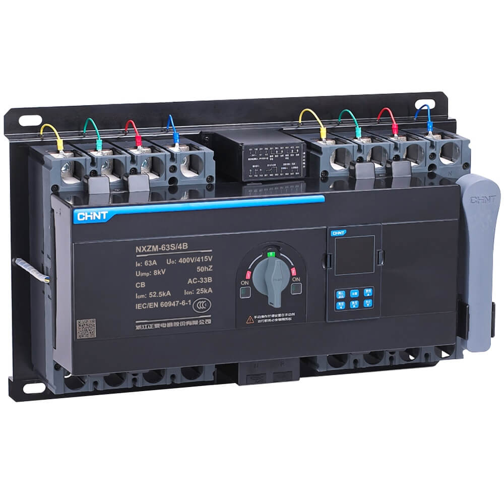 ATS Chint 4P 16A NXZM-63S/4B 16A កុងតាក់ថាមពលដោយស្វ័យប្រវត្តិ