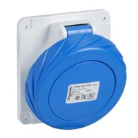 Schneider 81278 SOCKET PANEL BOX ANGLE 63A 3P 230V IP67 6H