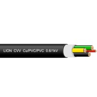 Lion CVV-3x25+1x16 - 0.6/1kV : Copper Cable CVV ៣ ស្នូល phase + ១ ស្នូល neutral បណ្តួល ស្ពាន់ 0,6/1kV