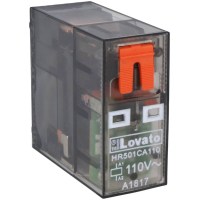 Lovato HR501CA110: Miniature relay - relayកម្រិតមធ្យម 1 C/O 10A 250V