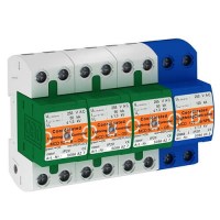 OBO MCD50-B3+1-OS : ការពាររន្ទះរាលដាល 3ហ្វា In 200kA (10/350 uS)